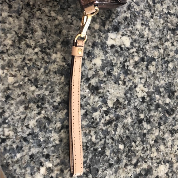 Brown Micheal Kors wristlet - Picture 3 of 3
